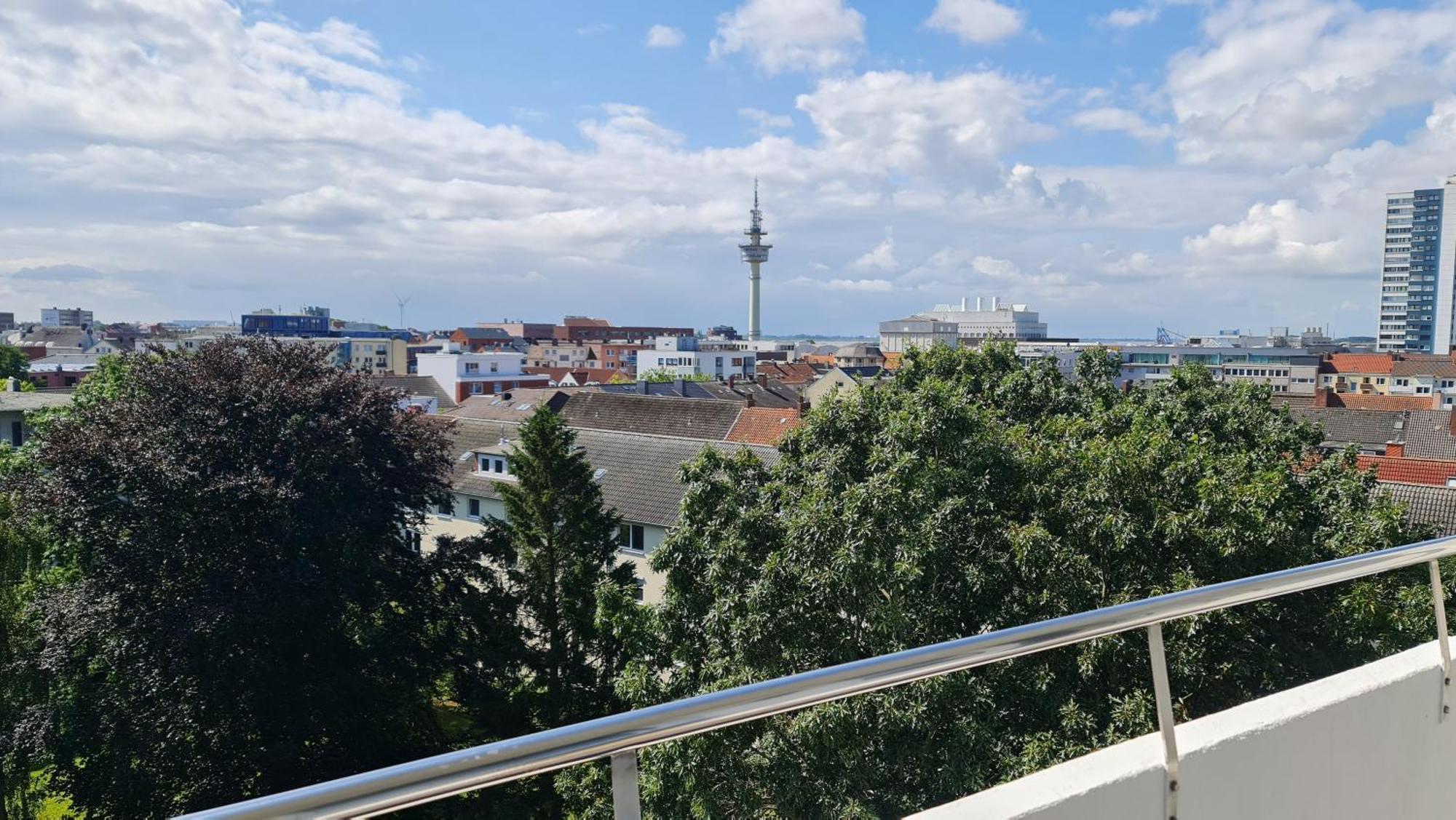 Deichliebe 1 - Traumhafter Ausblick, Eigene Garage & Kontaktloser Check-In - Komfort Pur!!! Bremerhaven Buitenkant foto